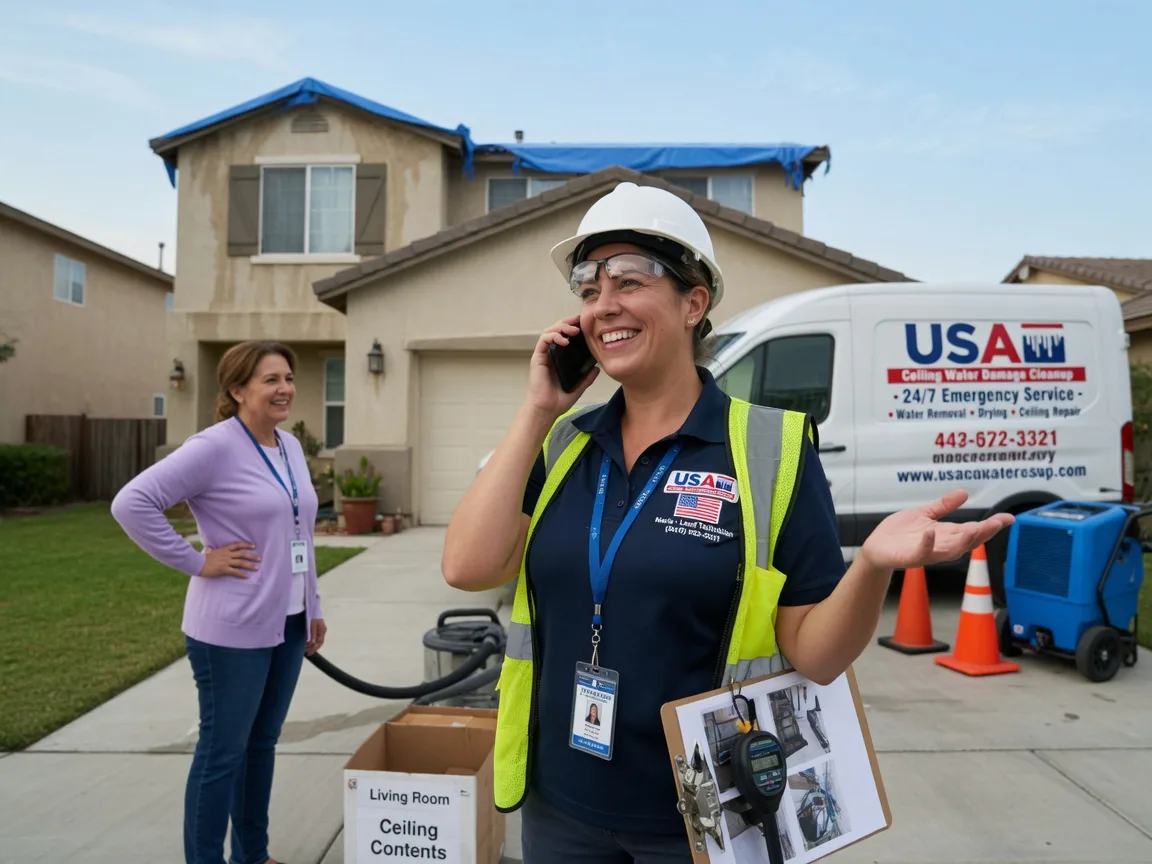 Ceiling Water Damage Restoration Walnut Creek, CA FAQs